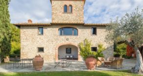 villa rental set on a working vineyard